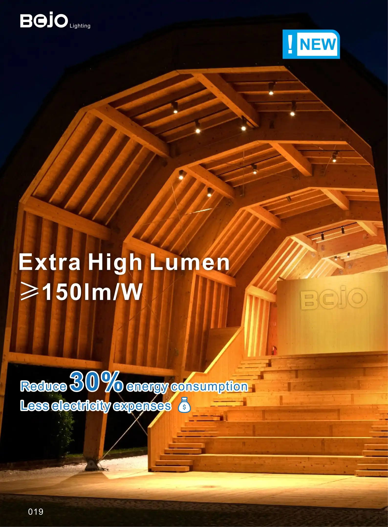 BOJO Extra High Lumen 4-Wires LED Track Light