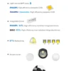 High Lumen LED Track Light - Extra High Lumen 4-Wires LED Track Light (≥150lm/W Energy Saving)
