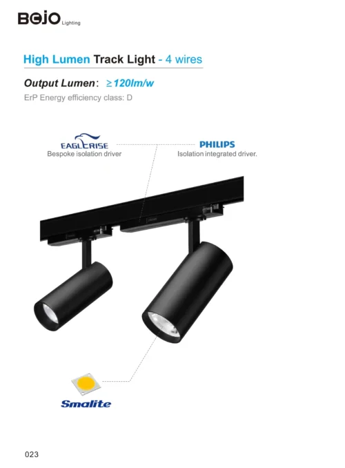 2025-2026箔晶外贸图册-251112 (35) Architectural Lighting - Popular Series 2-Wire Rotatable LED Track Light 30W (BJ-GD75170-S-DZ)