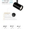 PHILIPS Starsense Track Light - YL Series 3-Wires LED Track Light (≥100lm/W PHILIPS Starsense)