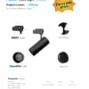 Model & Head Type - Minute Series DR5 Recessed Downlights & Adjustable Spotlights (24V)