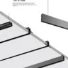 Profile & Component - Minute Series 5mm Ultra-Slim Magnetic Track Rails & Accessories (24V)