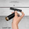 Model & Specification - Tiny Series 11mm Directional, Oval & Zoomable Magnetic Spotlights (24V)