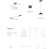 Model & Form Factor - Minute Series DR5 T-Bar Tube, Wave & Globe Pendant Lights (24V) - BJ-DR5-P100-7W (7W Pendant Globe / Φ100*130mm)