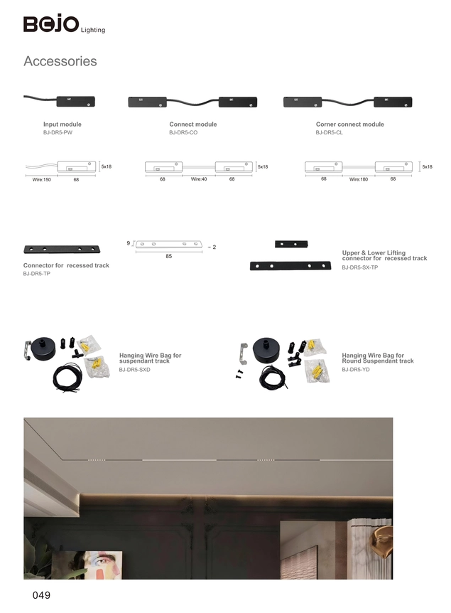 Minute Series Corner Connect Module (BJ-DR5-CL)