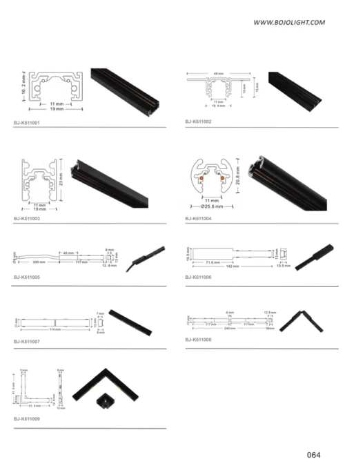 Architectural Lighting - Tiny Series L-Corner Conductor 90° (BJ-K611009)