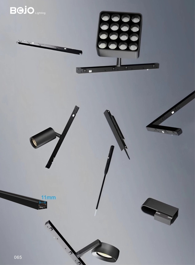 Tiny Series 11mm Magnetic Track System Design Showcase