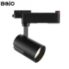 bojo led magnetic track linear light BOJO 28W Commercial LED Track Light with PHILIPS COB Chip, CRI ≥ 90 High Color Rendering 3500K Spotlight (355° + 90° Adjustable)